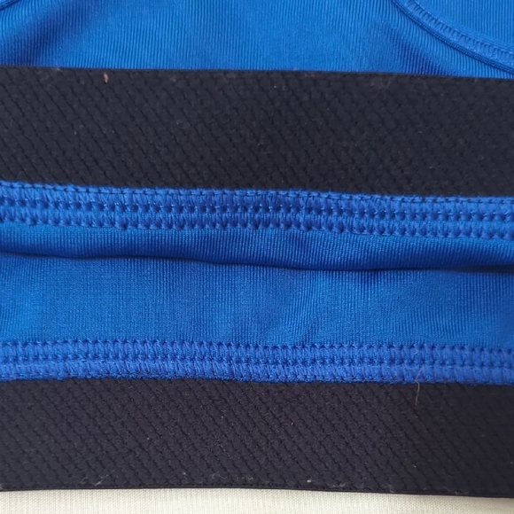 Nike Sports Bra, Color Blue, Size S - Picture 10 of 12